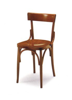 SEDIA BISTROT THONET Sedia in stile Viennese realizzata da esperte mani artigiane italiane con la tecnologia di piegatura Thonet.
Il legno  di faggio evaporato. I colori del legno possono essere vari ( vedi colori e materiali)
